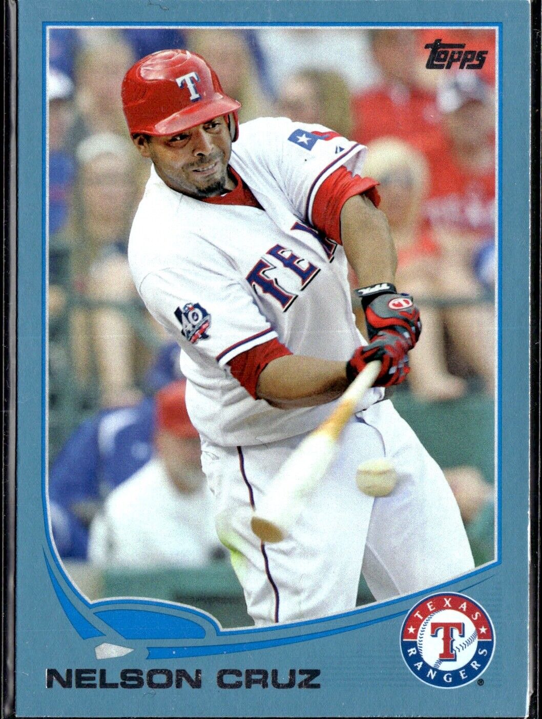 2013 Topps #650 Nelson Cruz  Texas Rangers
