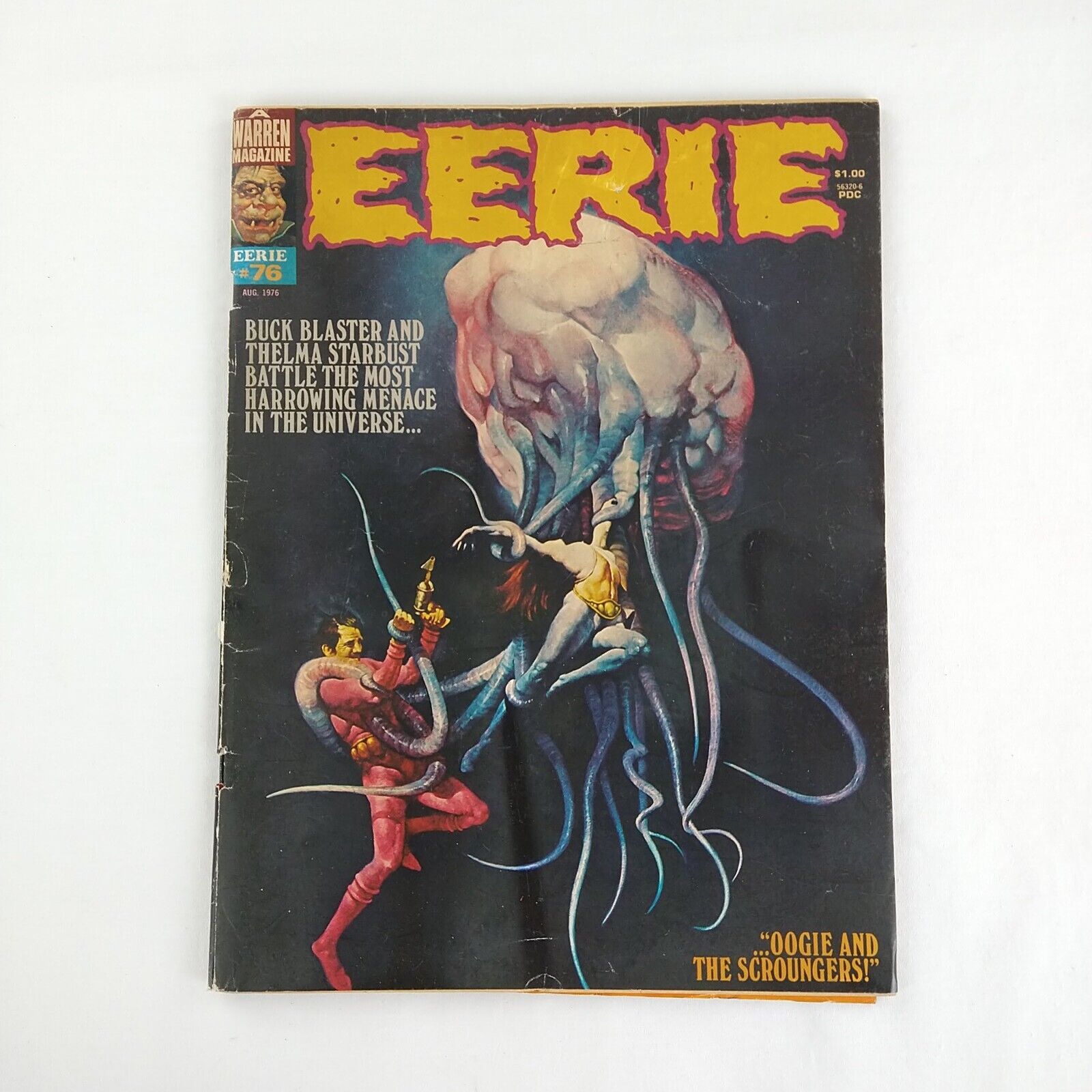 Eerie #76 Fantasy / Horror (1976 Warren Magazine Comic)