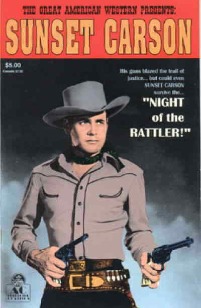 Great American Western #5 VF; AC | Sunset Carson - we combine shipping