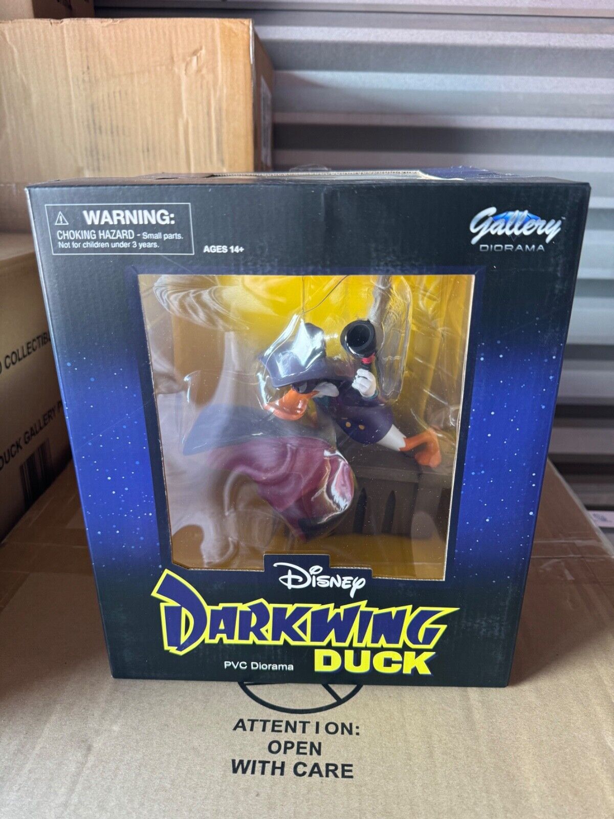 Diamond Select Toys Darkwing Duck Gallery Statue Diorama Brand New In Hand