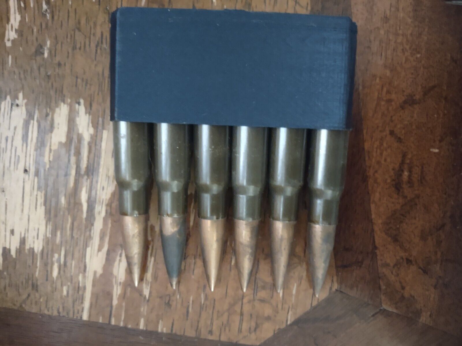 (2x) 8mm Mauser Carcano Clips - 3D Printed - Metallic Blue PLA+