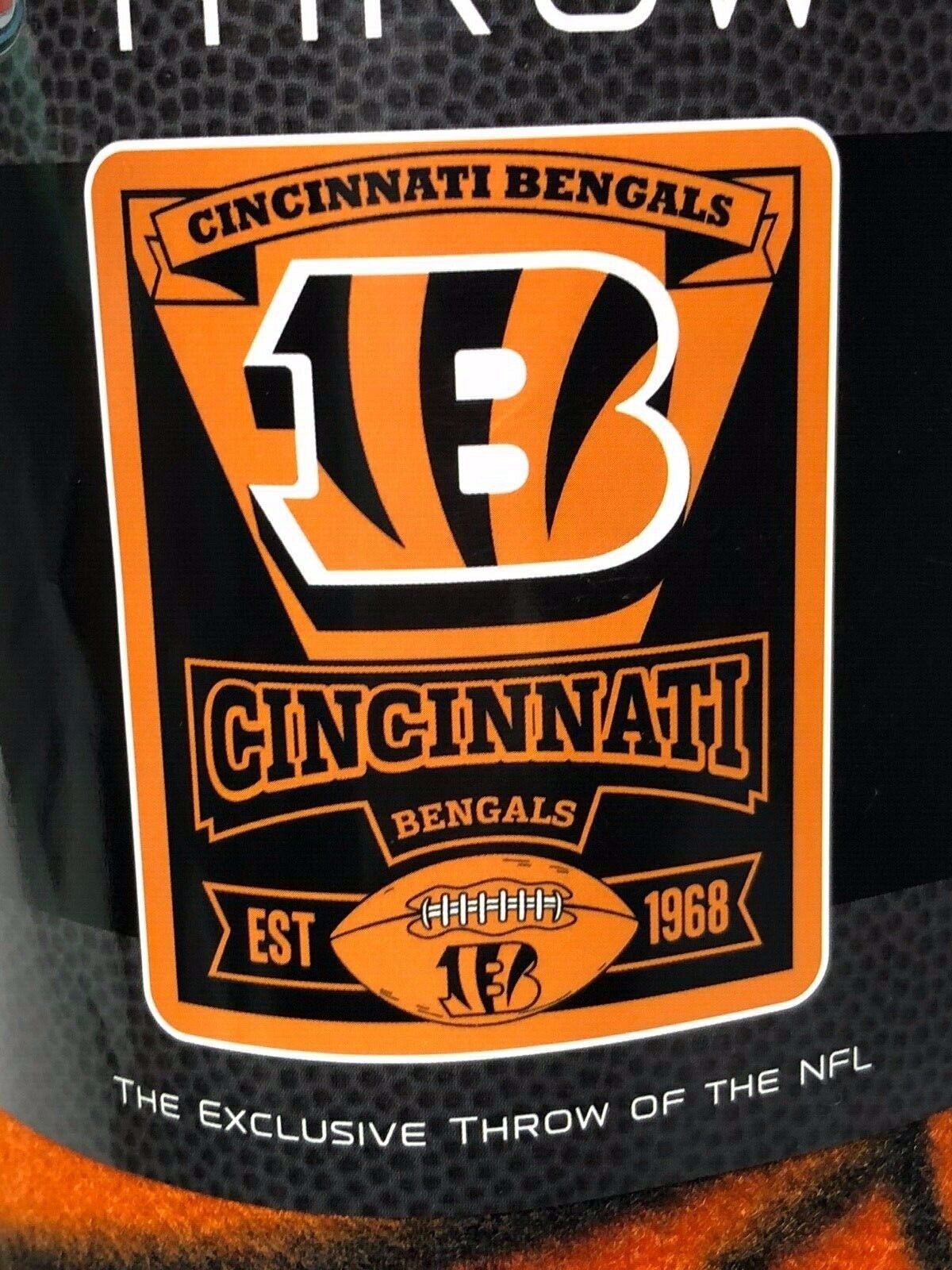 Cincinnati Bengals Soft Fleece Throw Blanket 50\