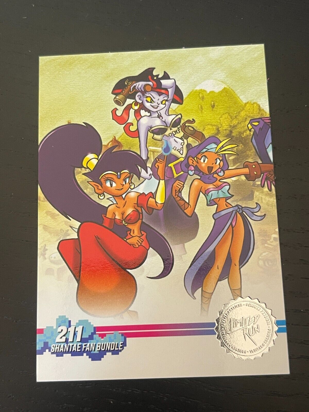 Limited Run Games 211 Shantae Fan Silver Card Series 3