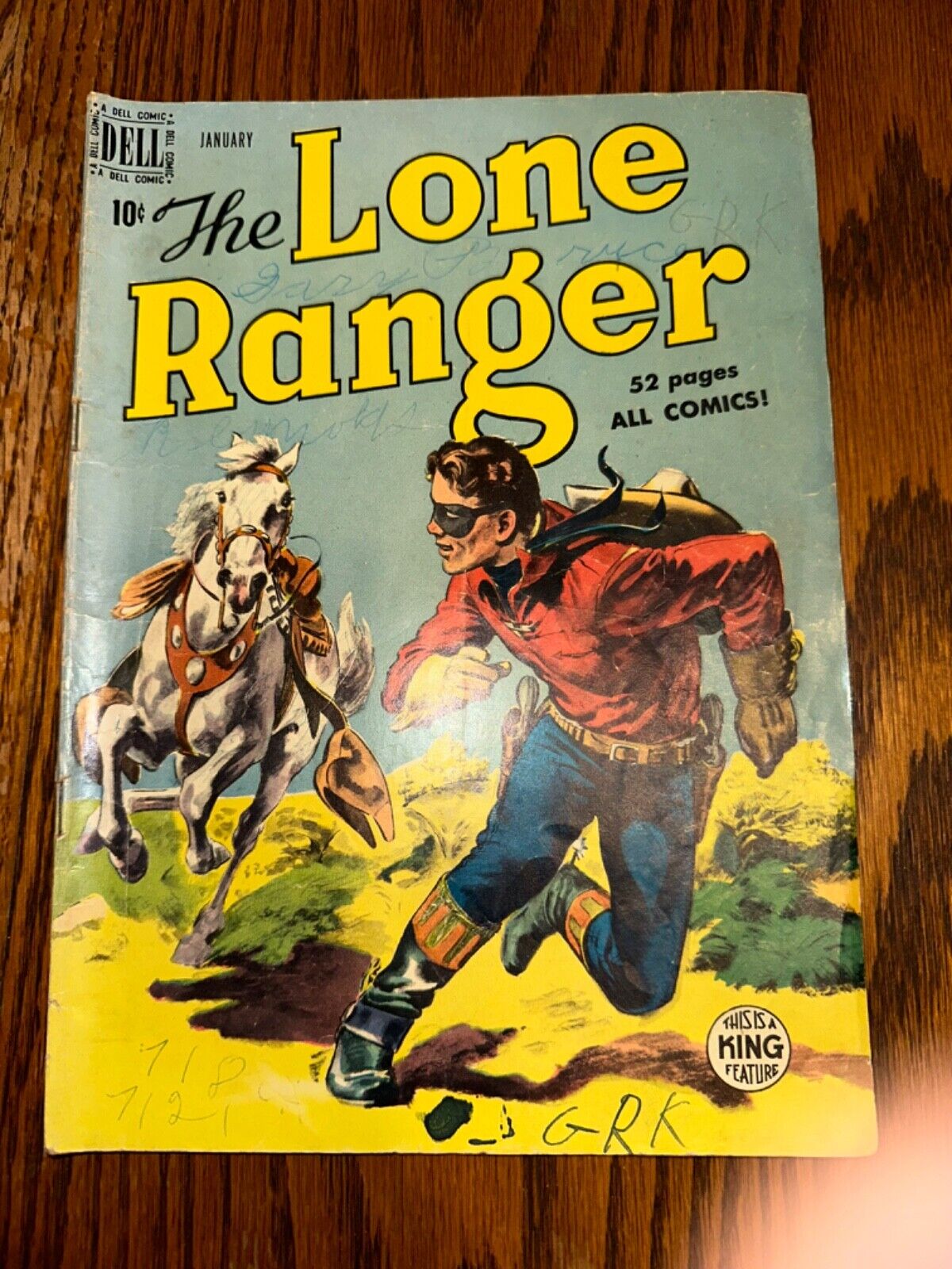 Dell Publishing - The Lone Ranger - Vol. 1. #19, 1950