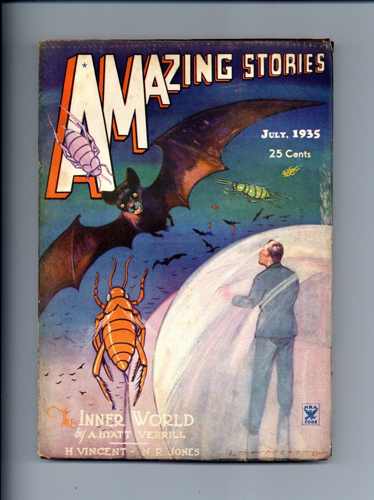 Amazing Stories Pulp Vol. 10 #4 VG 1935