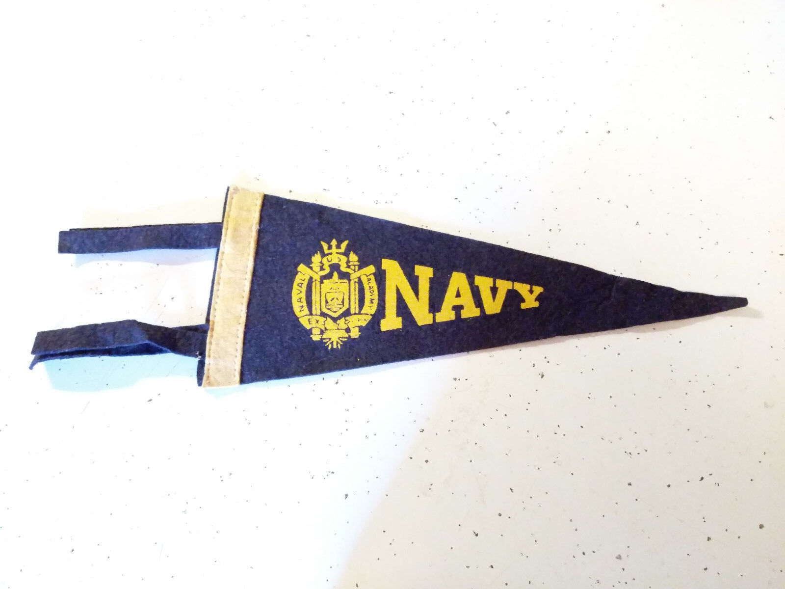 Navy Naval Academy VINTAGE mini pennant