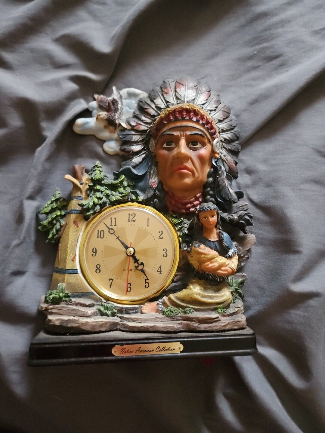 EDA 2004 Native American Clock Working
