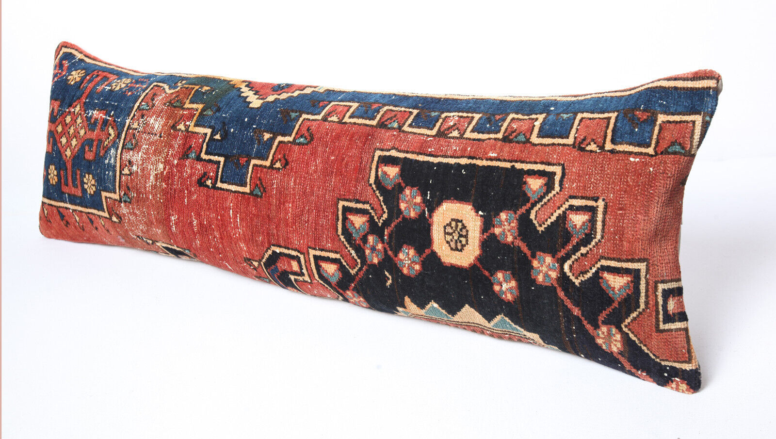 Antique Handmade lumbar pillow cover,Caucasian cushion,rug pillow,Bohemianpillow