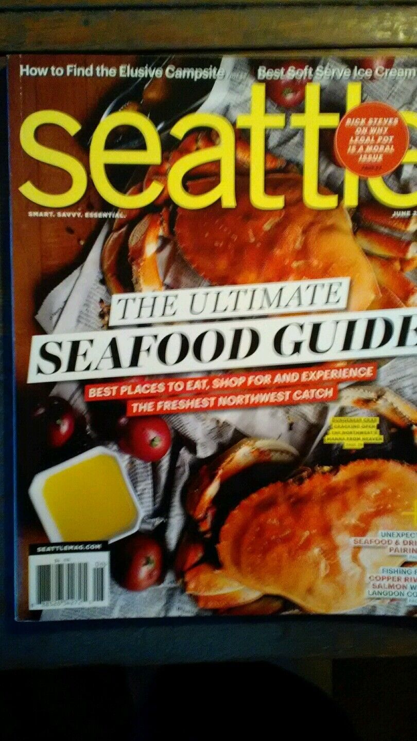 SEATTLE THE ULTIMATE SEAFOOD GUIDE MAGAZINE JUNE 2016 RARE SEAFOOD GUIDE. WA