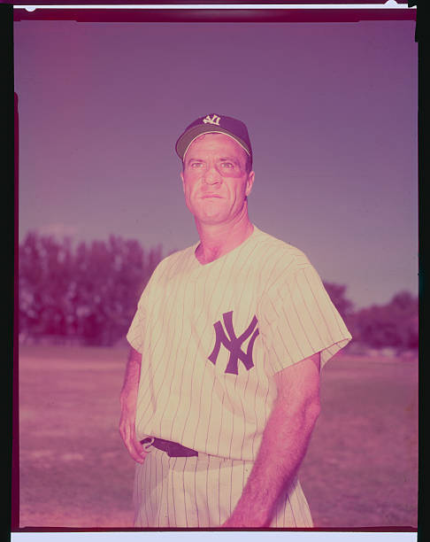 New York Yankee outfielder Hank Bauer. - 1955 Old Photo