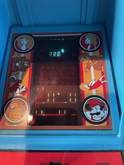 vintage coleco donkey kong mini arcade (Working)