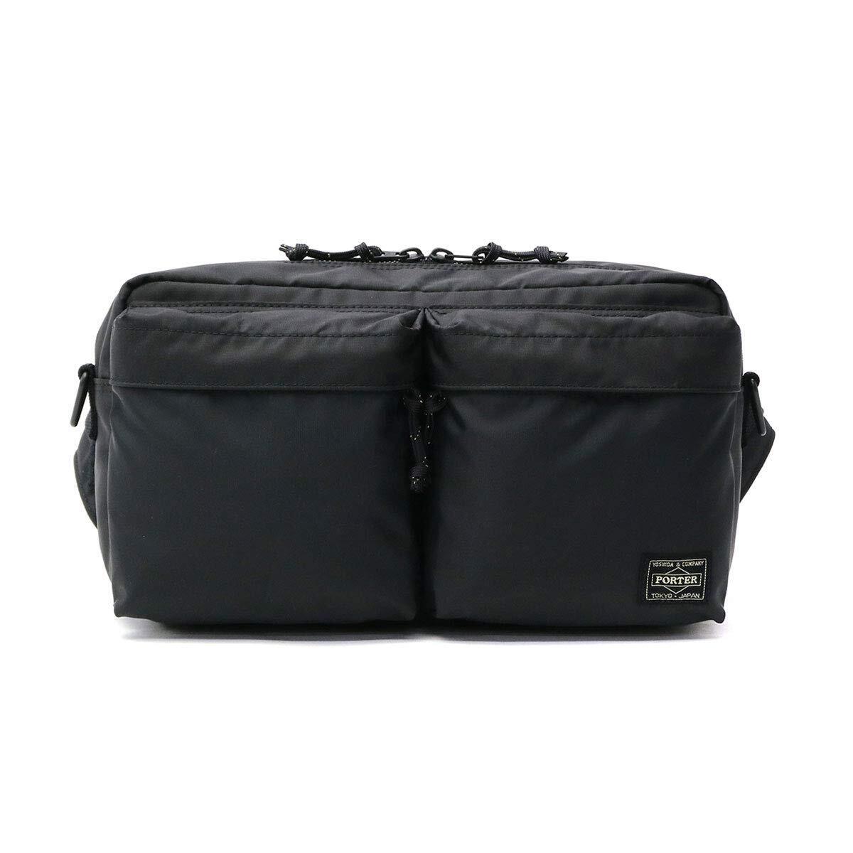 Porter Force 2Way Waist Bag L Black 855-07418 Fashionable Fashion Hobby