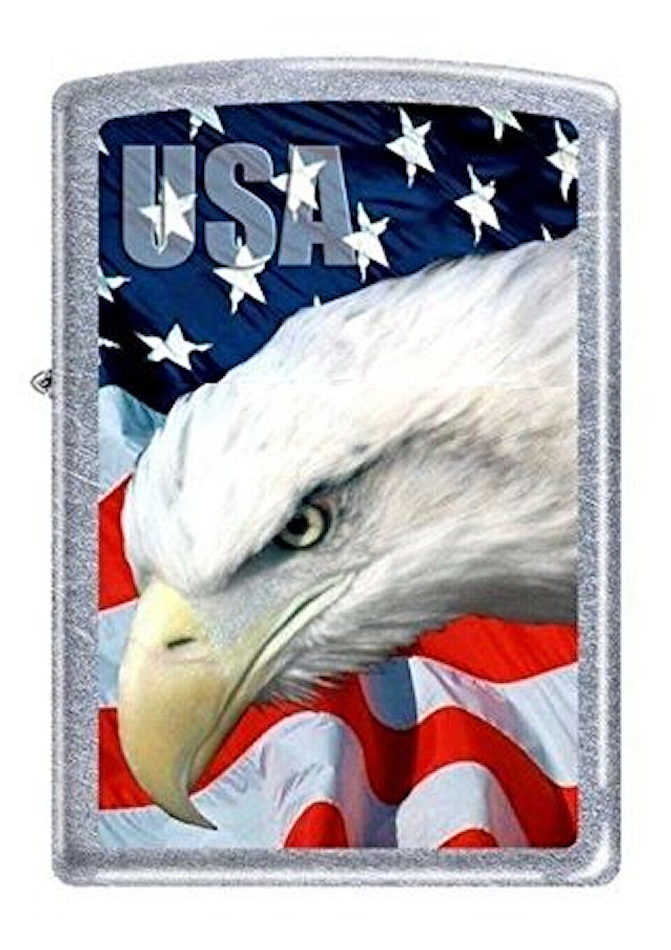 USA Eagle and Flag Zippo Lighter - New in Box
