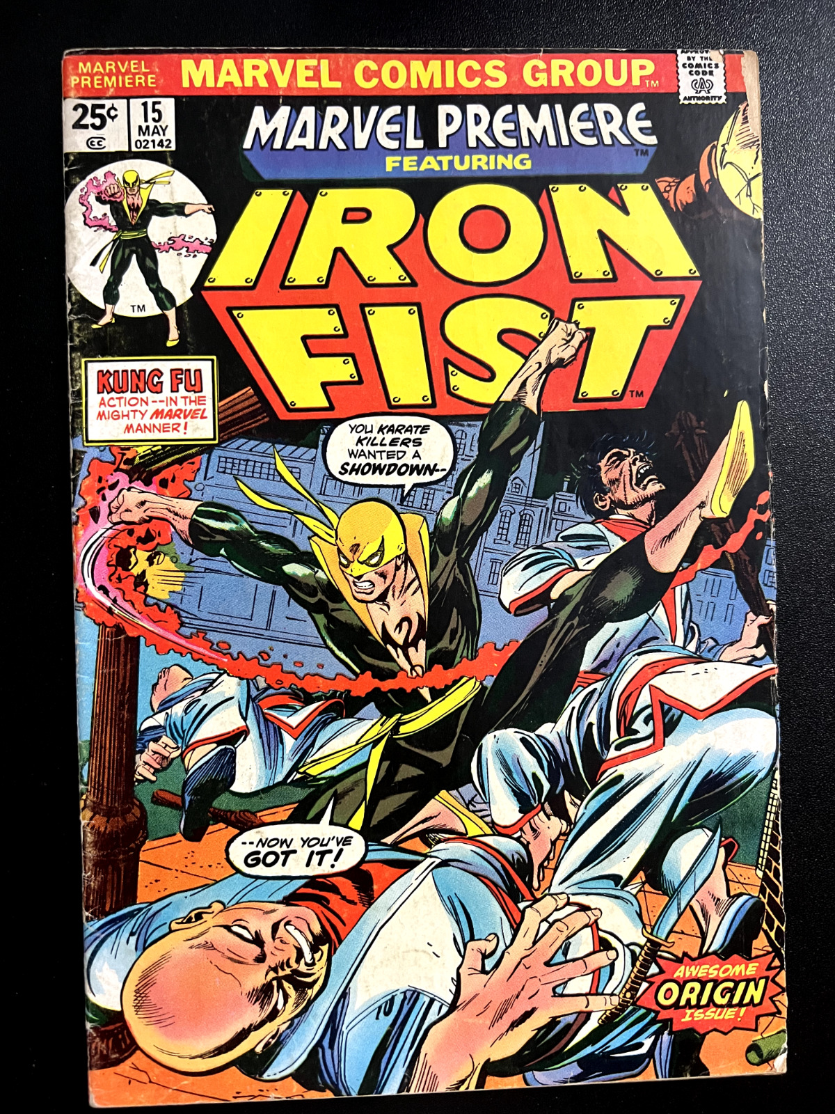 Marvel Premiere Featuring Iron First #15 (1974) 3.0 GD/VG