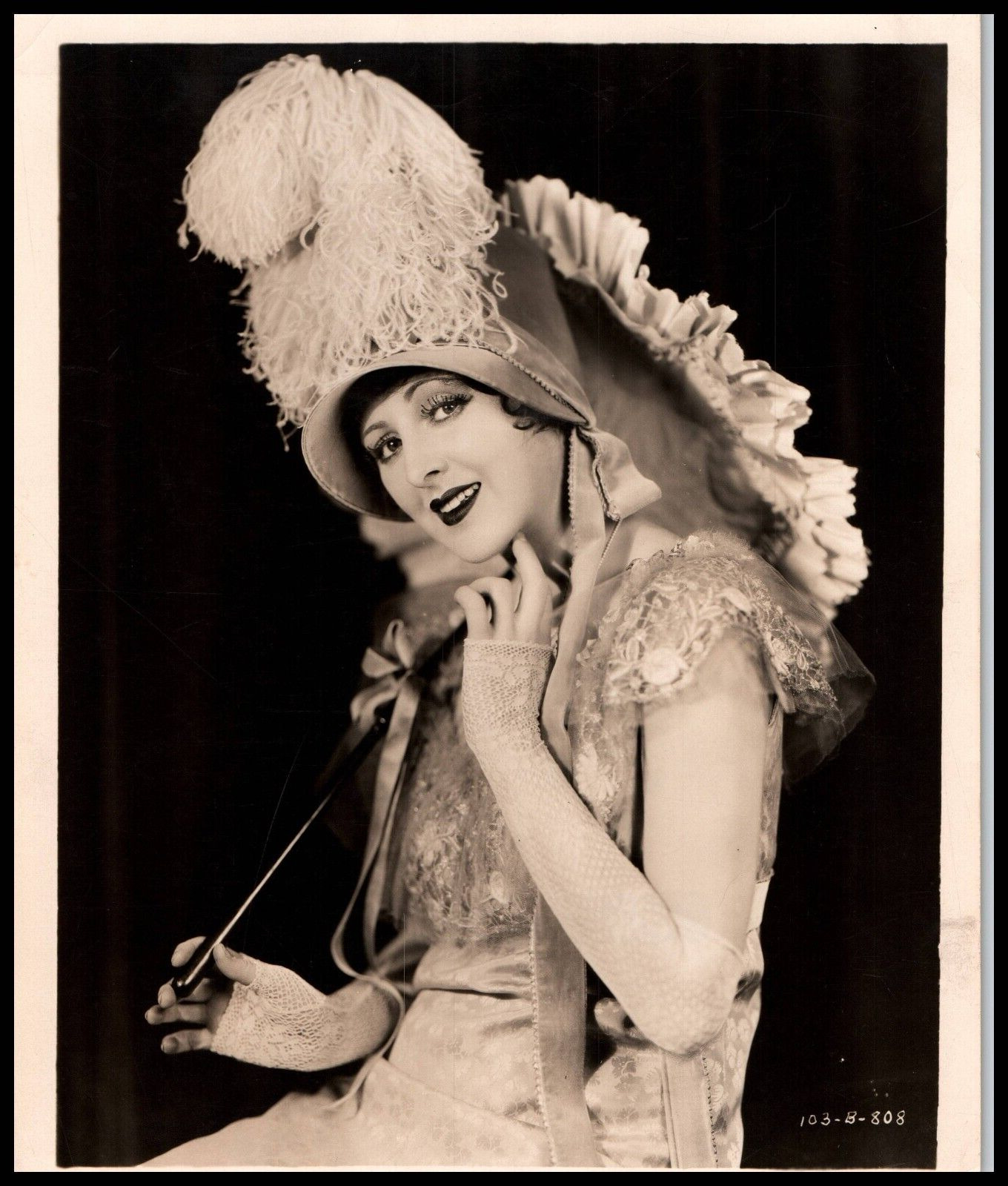Hollywood Beauty BILLIE DOVE STYLISH POSE STUNNING PORTRAIT 1920s ORIG Photo 656