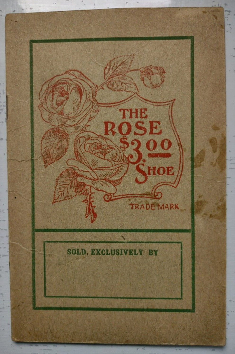 Siebert Whitman & Co Rochester NY Vintage Rose Shoe Illustrated Catalog
