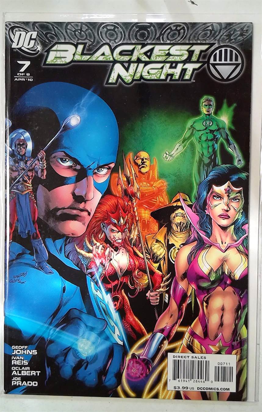 Blackest Night #7 DC Comics (2010) NM 1st Print Comic Book