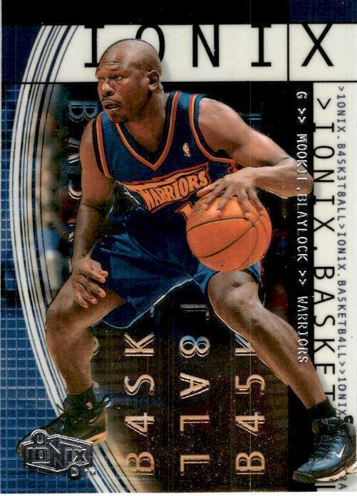 1999-00 Upper Deck Ionix #18 Mookie Blaylock Golden State Warriors