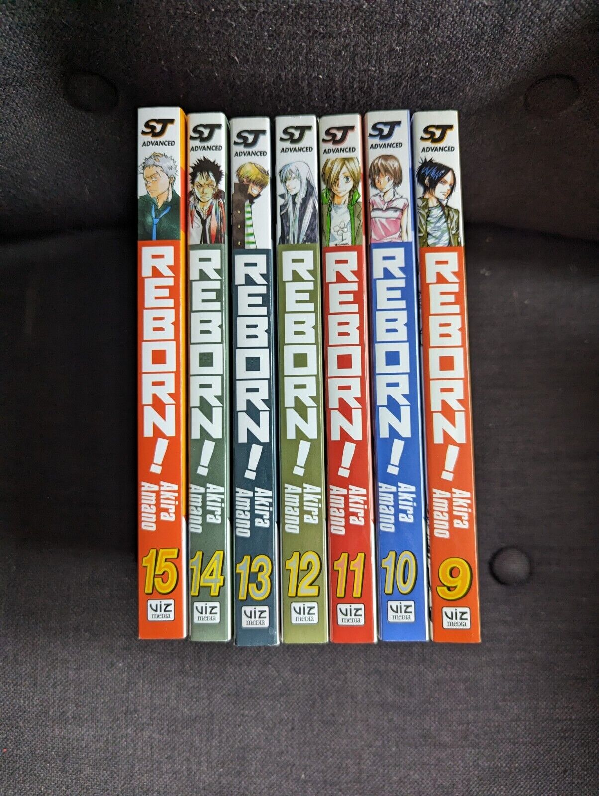Katekyo Hitman Reborn Manga Set Volumes. 9-15 (English) - Rare OOP