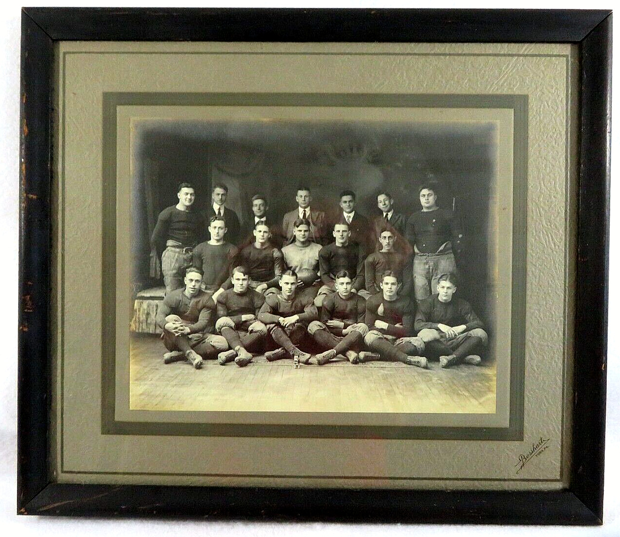 1921 Original New York University Foot Ball Team Photo