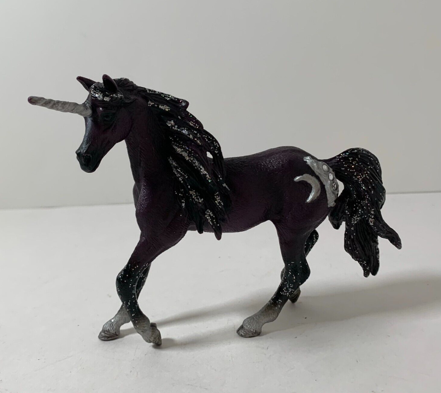 Schleich HORSE UNICORN #70578 Moon Unicorn Stallion Bayala Figurine 2019 used