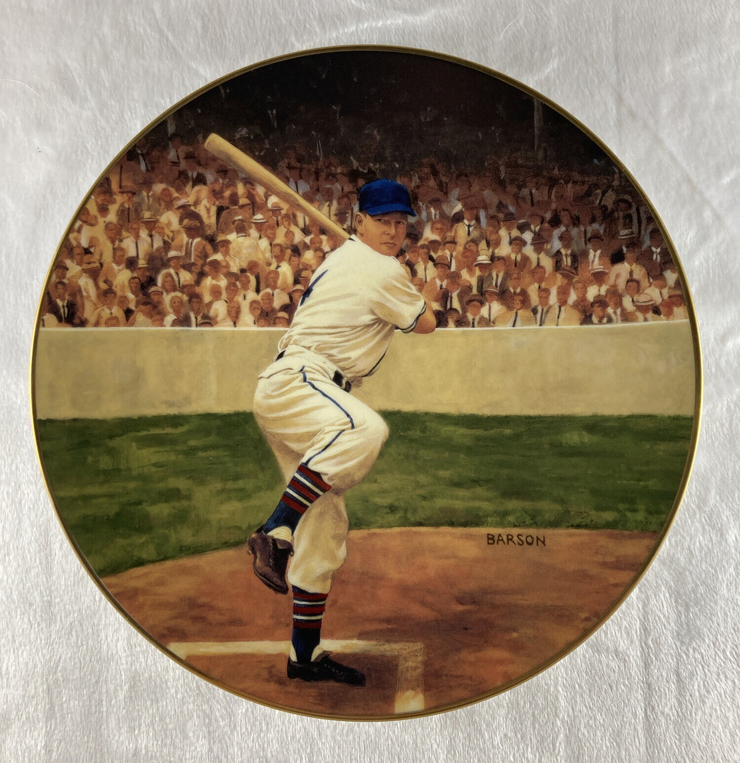 The Legends of Baseball MEL OTT:  MASTER MELVIN Plate #11 Jeff Barson Play Ball