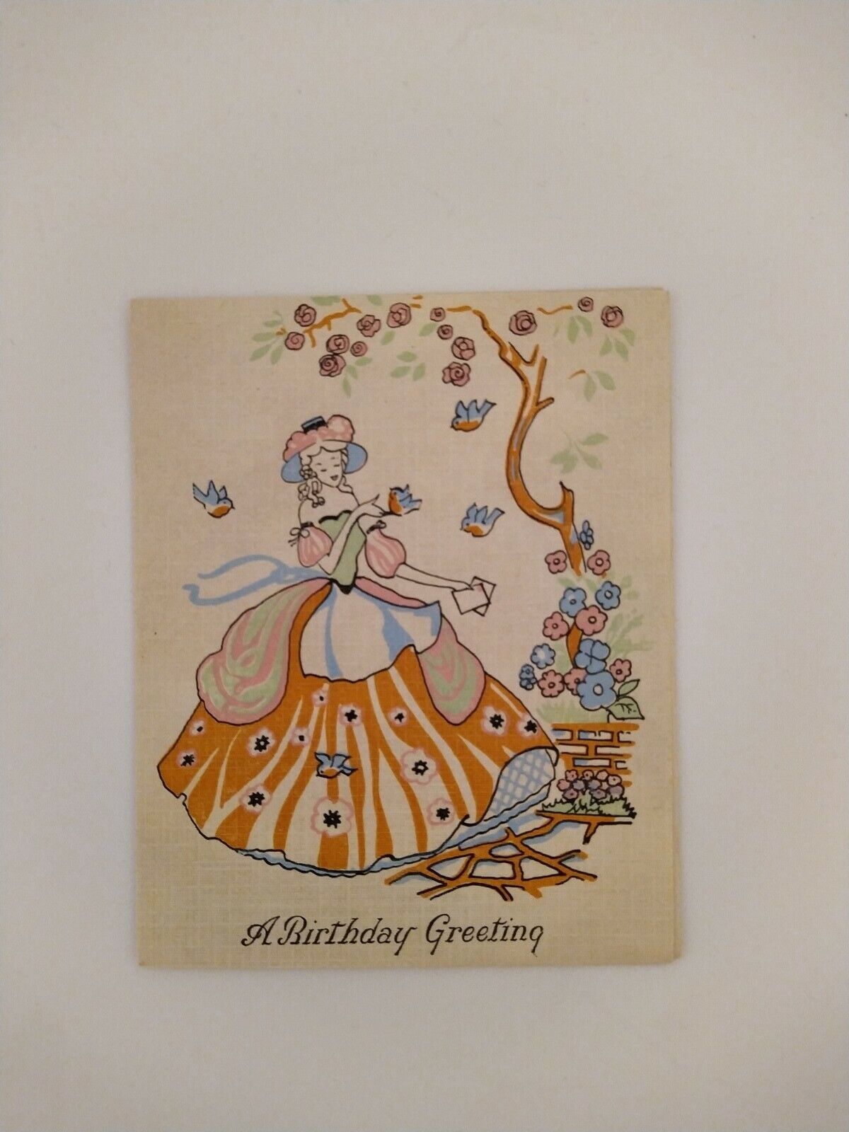 Pearl Series Vintage - A Birthday Greeting Card