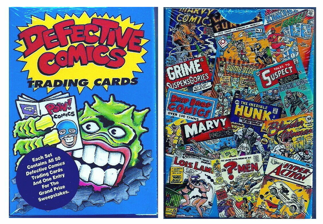 1993 Defective Comics Trading Cards Factory Sealed Set ~ 50 Cards