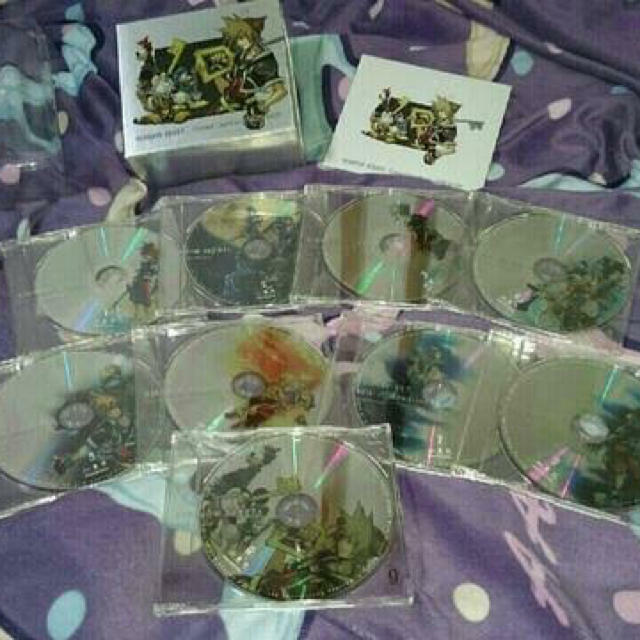 KINGDOM HEARTS Original Soundtrack COMPLETE Box CD set of 9 SQUARE ENIX Japan