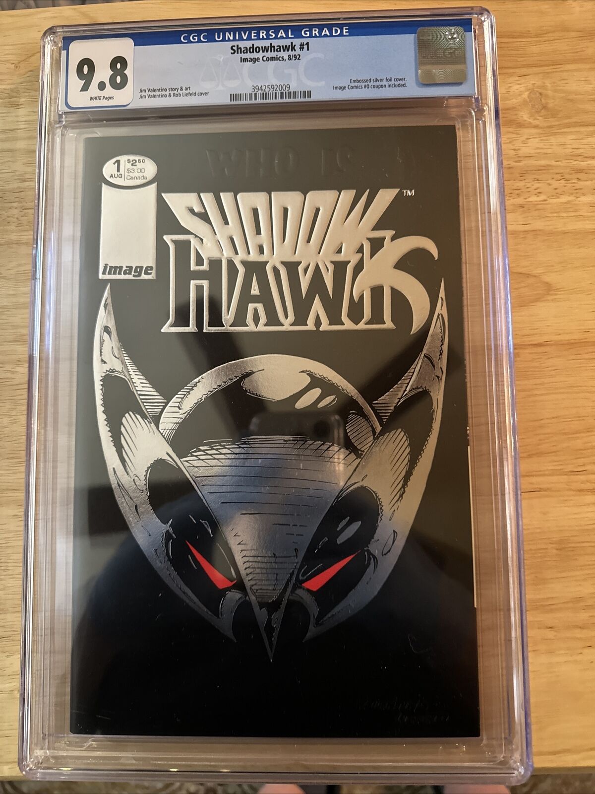 Shadowhawk #1  Image Comics 1992
