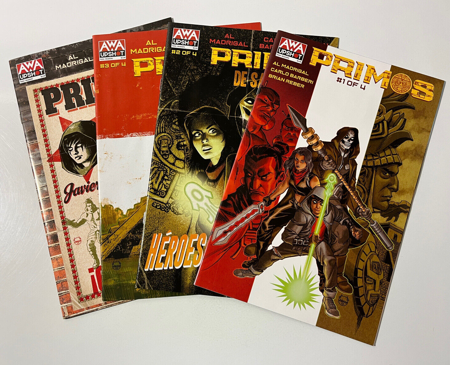 Primos #1-4 AWA Upshot Comics 2022 Full Series High Grade