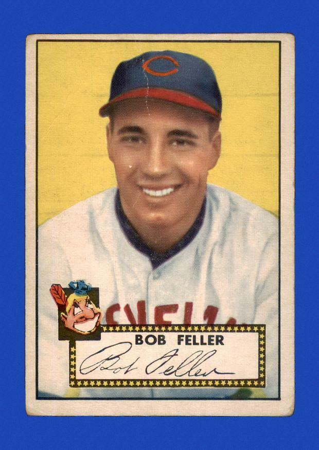 1952 Topps Set Break # 88 Bob Feller LOW GRADE (crease) *GMCARDS*