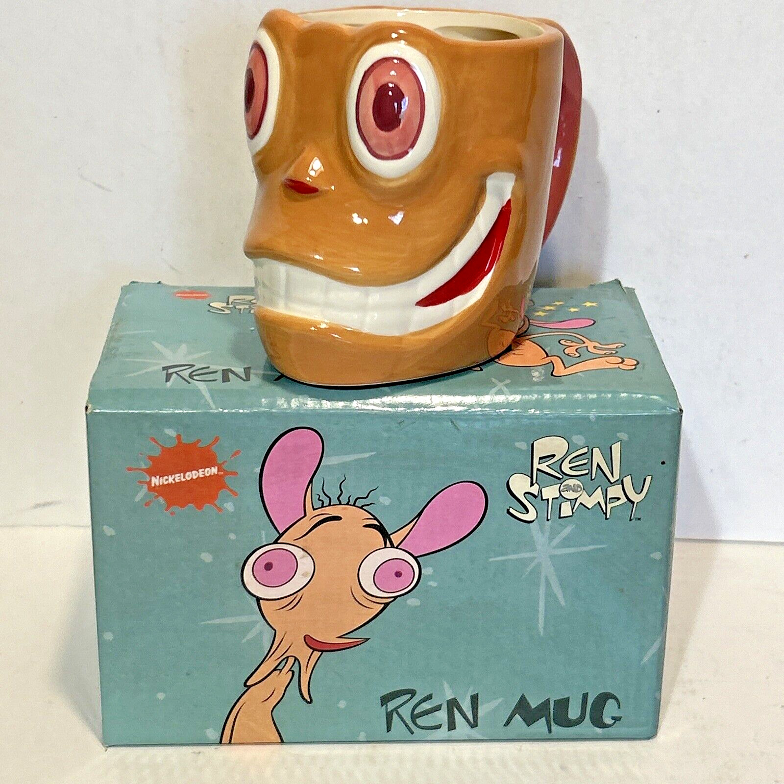 Nickelodeon 2017 Nick Box Ren and Stimpy Ceramic Mug REN