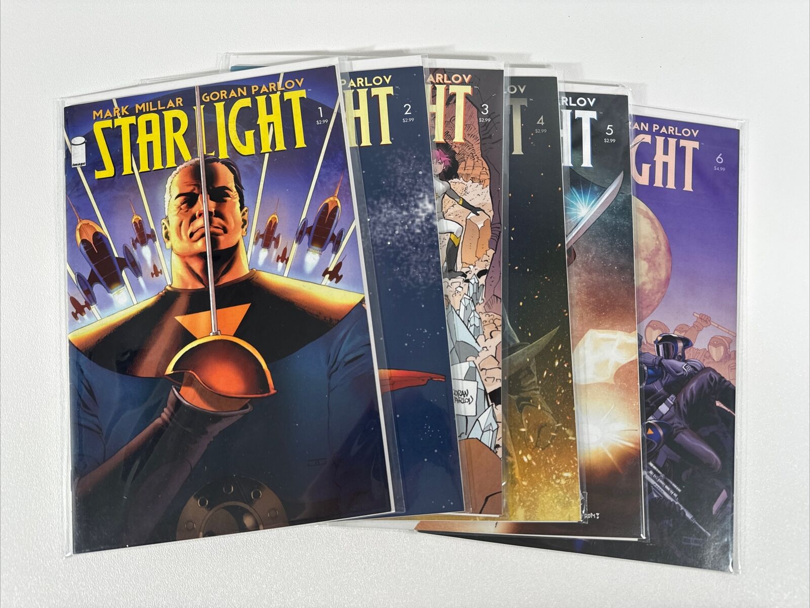 Starlight - Image Comics 2014 Mark Millar, Issues 1-6 Complete 1A 2B 3A 4A 5B 6A