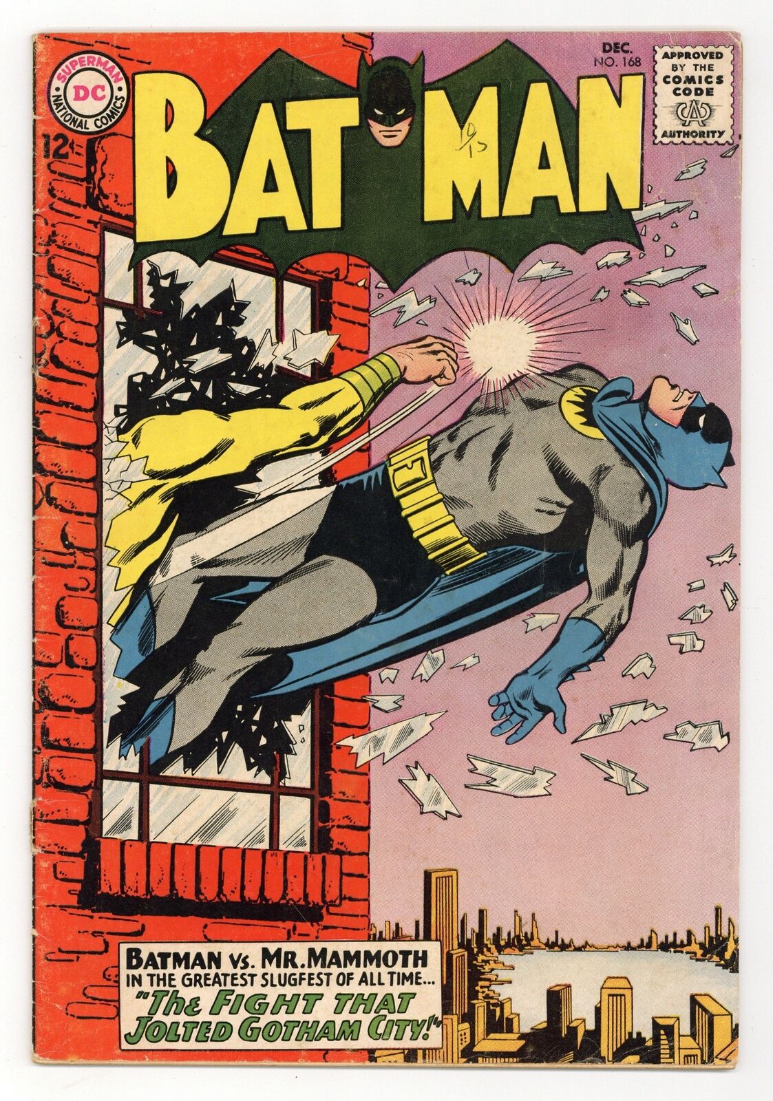 Batman #168 GD/VG 3.0 1964