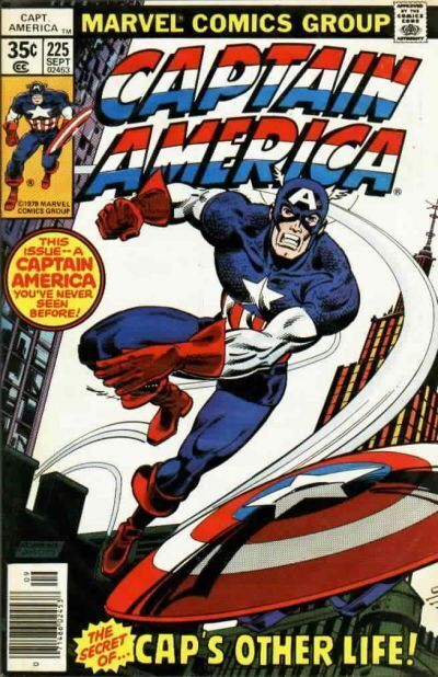 Captain America #225 (1978) in 8.5 Very Fine+