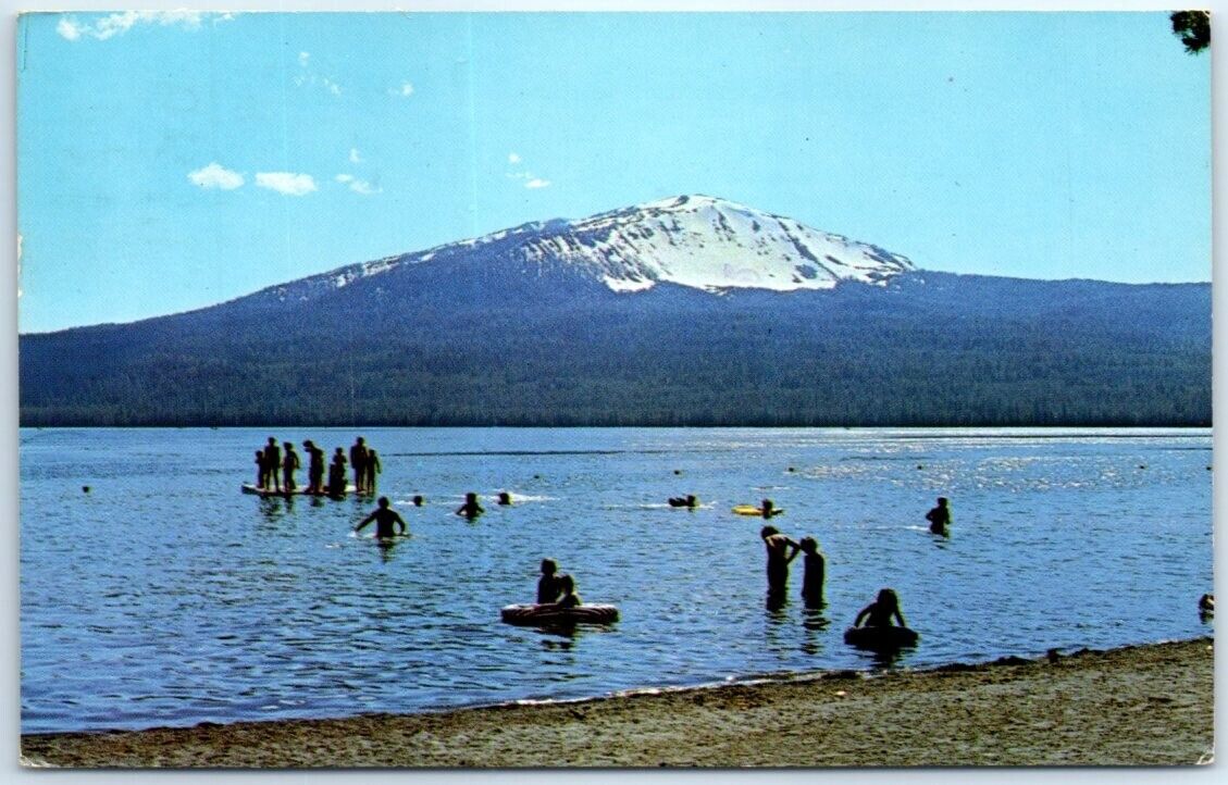 Postcard - Diamond Lake And Mt. Bailey - Oregon