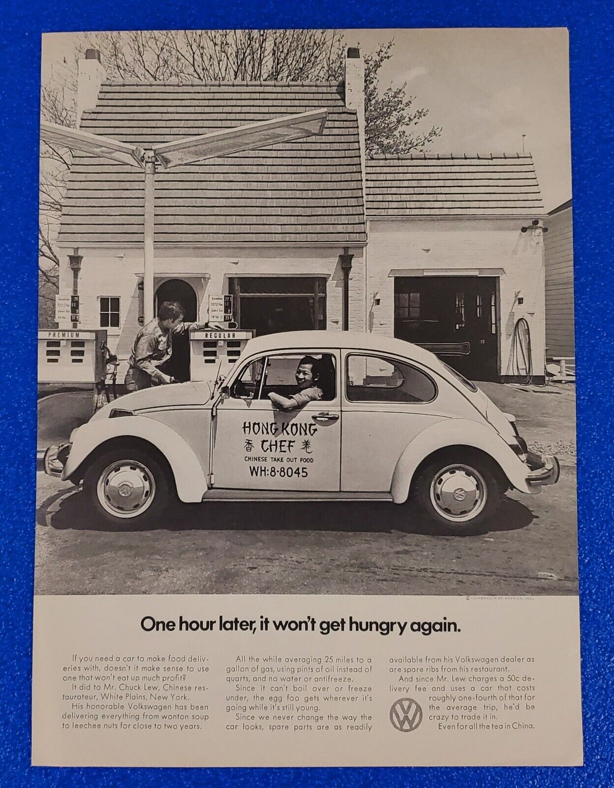 1971 VOLKSWAGEN BEETLE / BUG ORIGINAL PRINT AD \