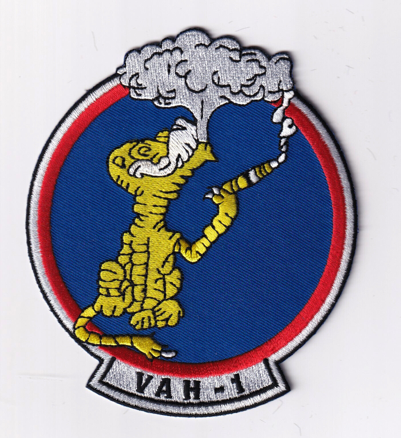 VAH-1 Smokin Tigers Squadron Patch – Sew on, 4.5\