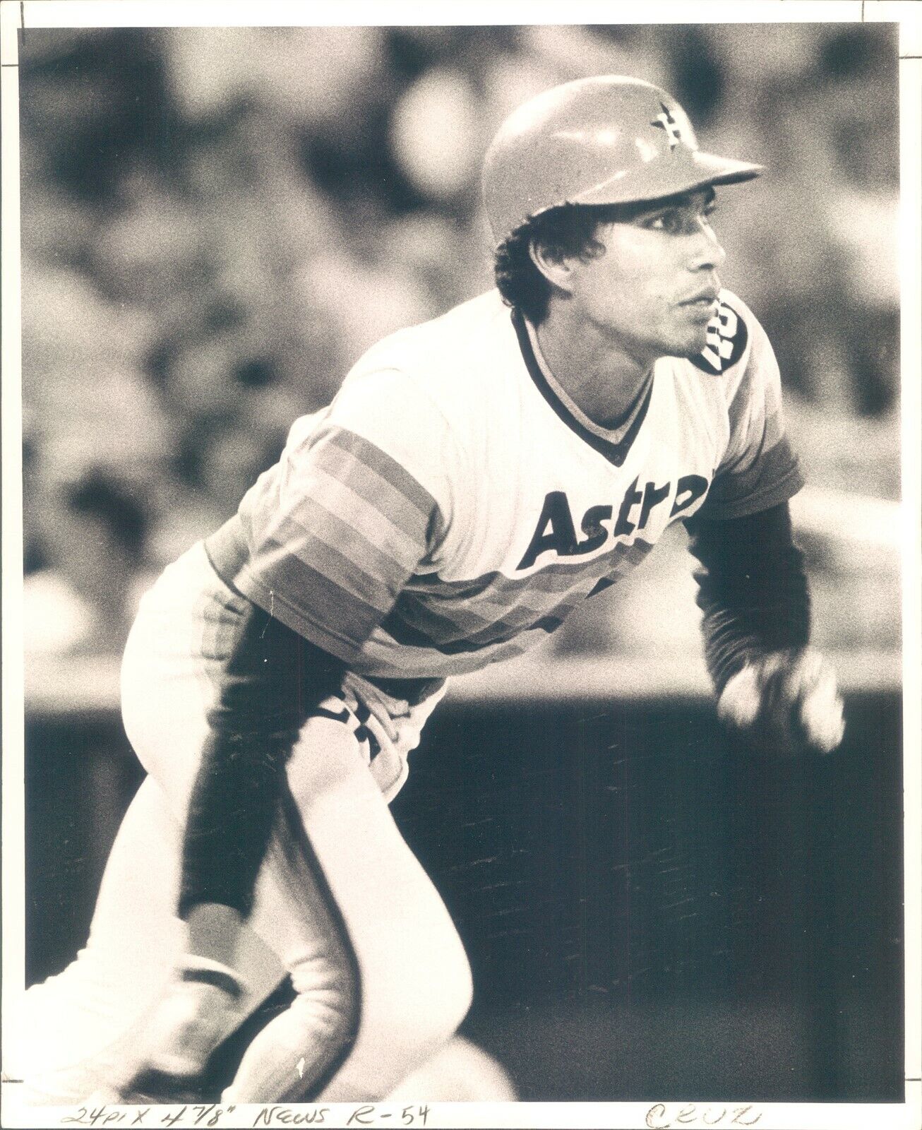 LG895 \'75 Original Frank Byan Photo JOSE CRUZ Houston Astros All-Star Outfielder