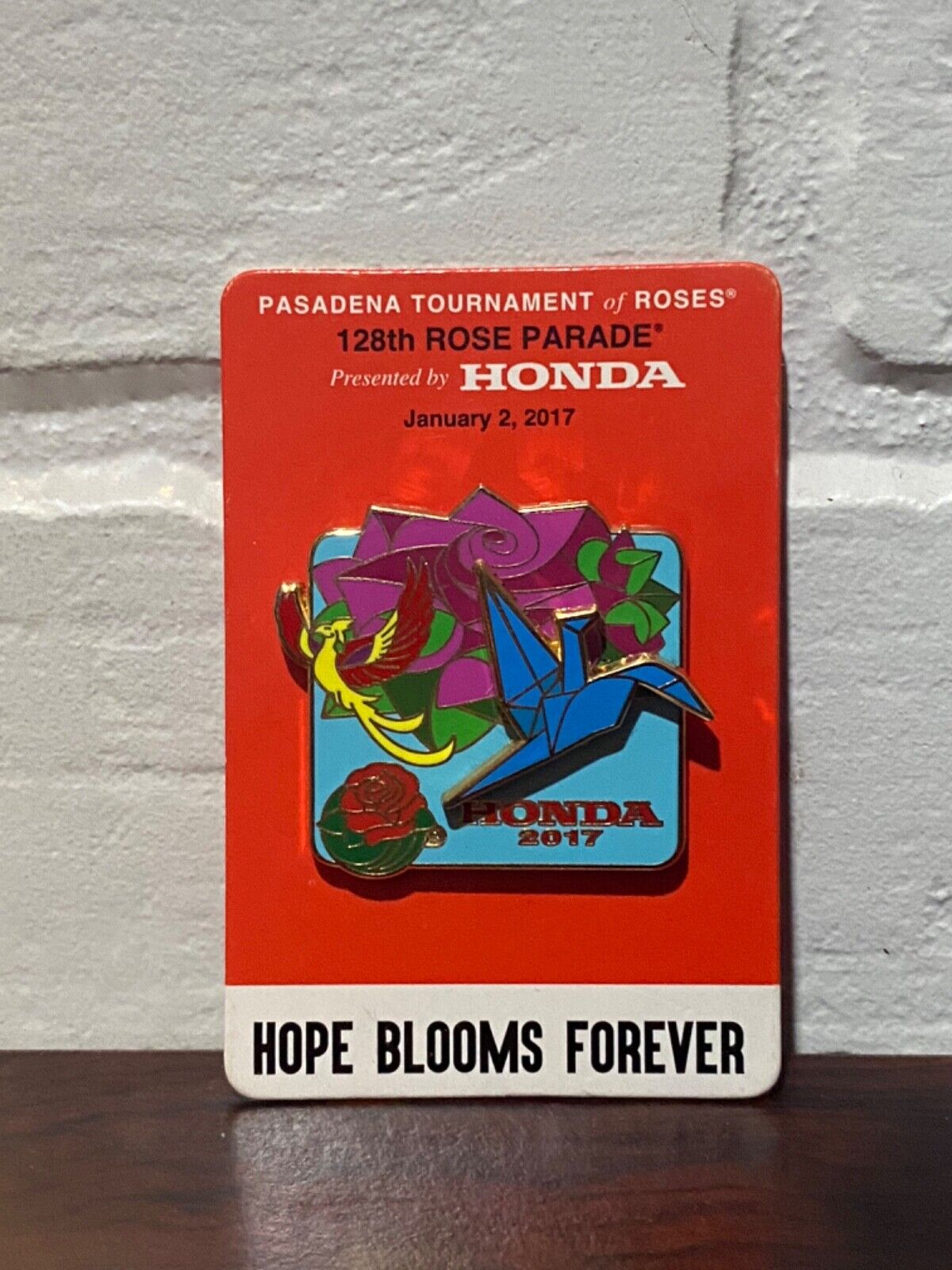 2017 Honda 128th Pasadena Tournament of Roses Parade Hope Blooms Forever O