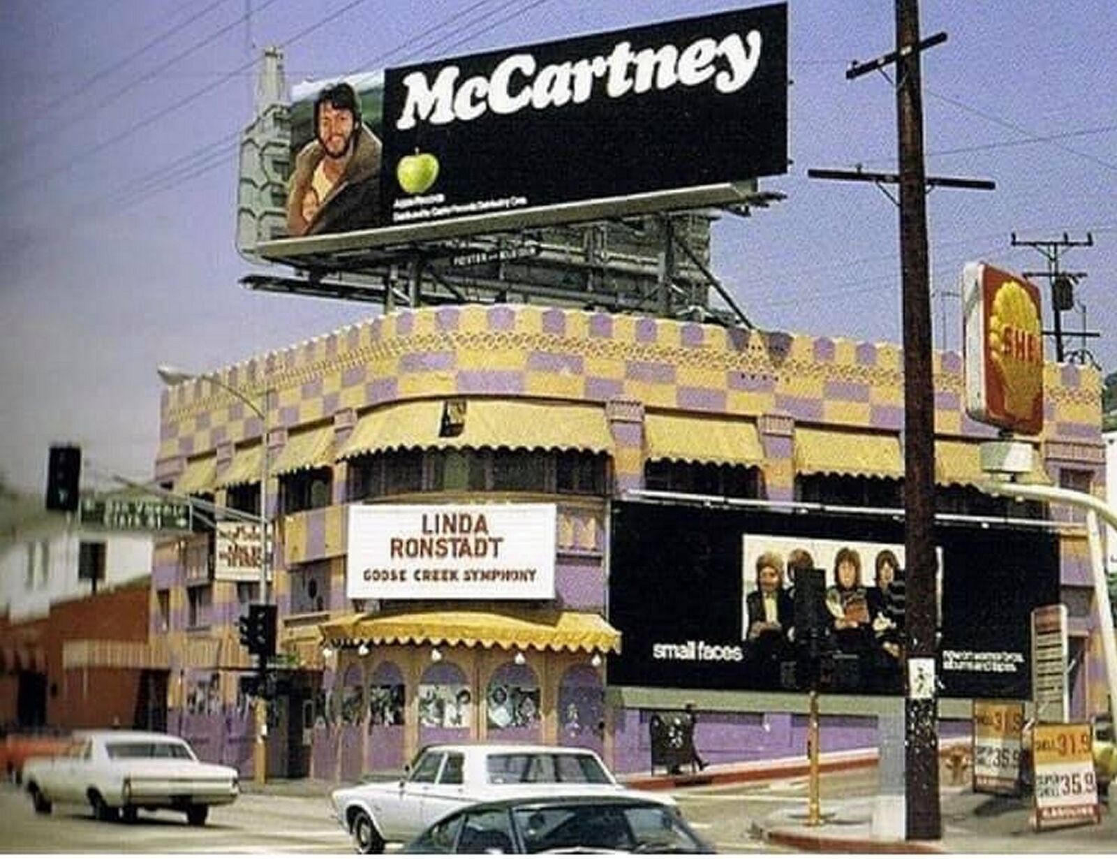 1976 LOS ANGELES Whiskey A-Go-Go PHOTO Ronstadt, Paul Mccartney (200-G)