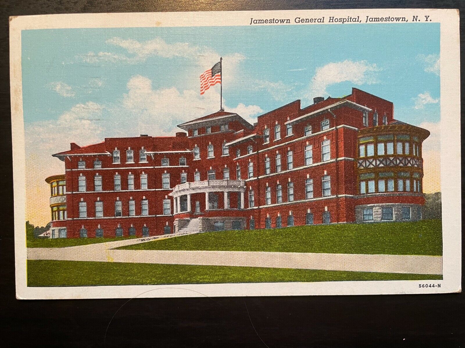 Vintage Postcard 1944 Jamestown General Hospital Jamestown New York 