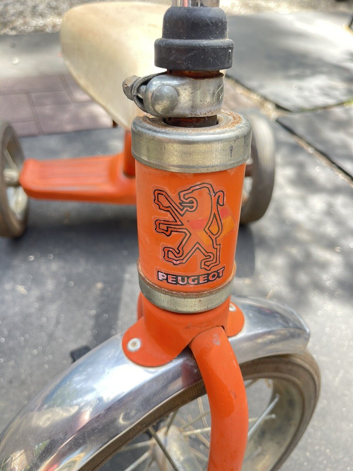 VINTAGE “PEUGEOT” (1970s)CHILDRENS TRI-CYCLE(NOT RESTORED) 100% ALL ORIGINAL
