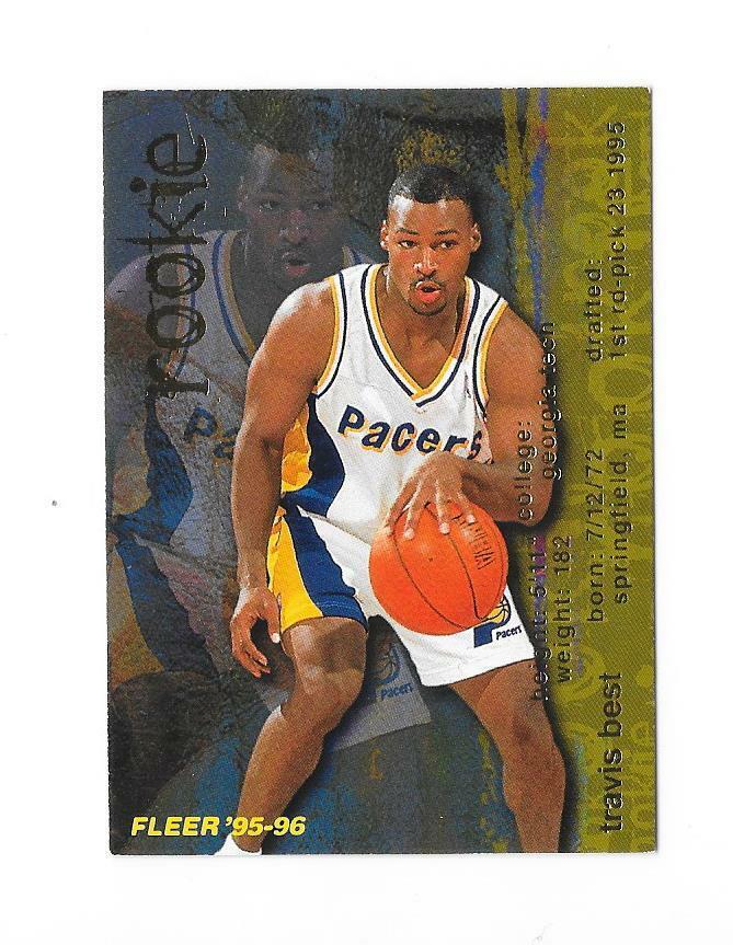 1995/96 Fleer\' Card - No. 353 - Travis Best