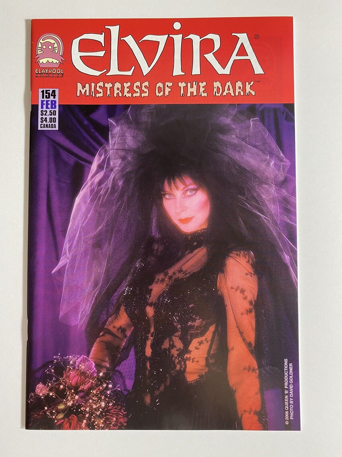 Elvira Mistress of the Dark 154 VF/NM - Claypool Comics Low Prt Vampira Misfits