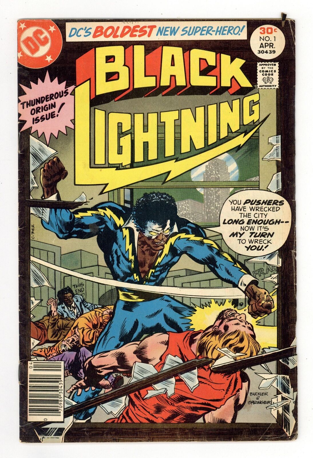 Black Lightning #1 VG 4.0 1977 1st app. Black Lightning