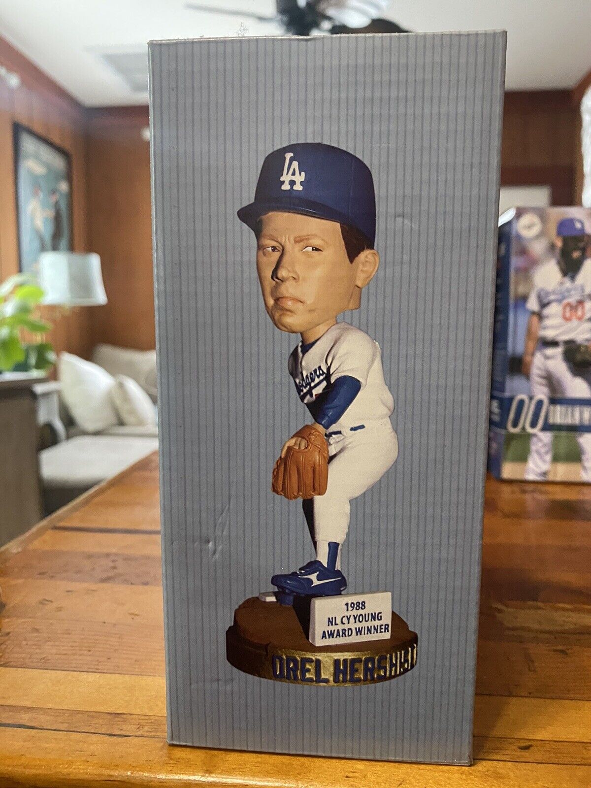 Dodgers Orel Hershiser bobblehead- Never Been Open