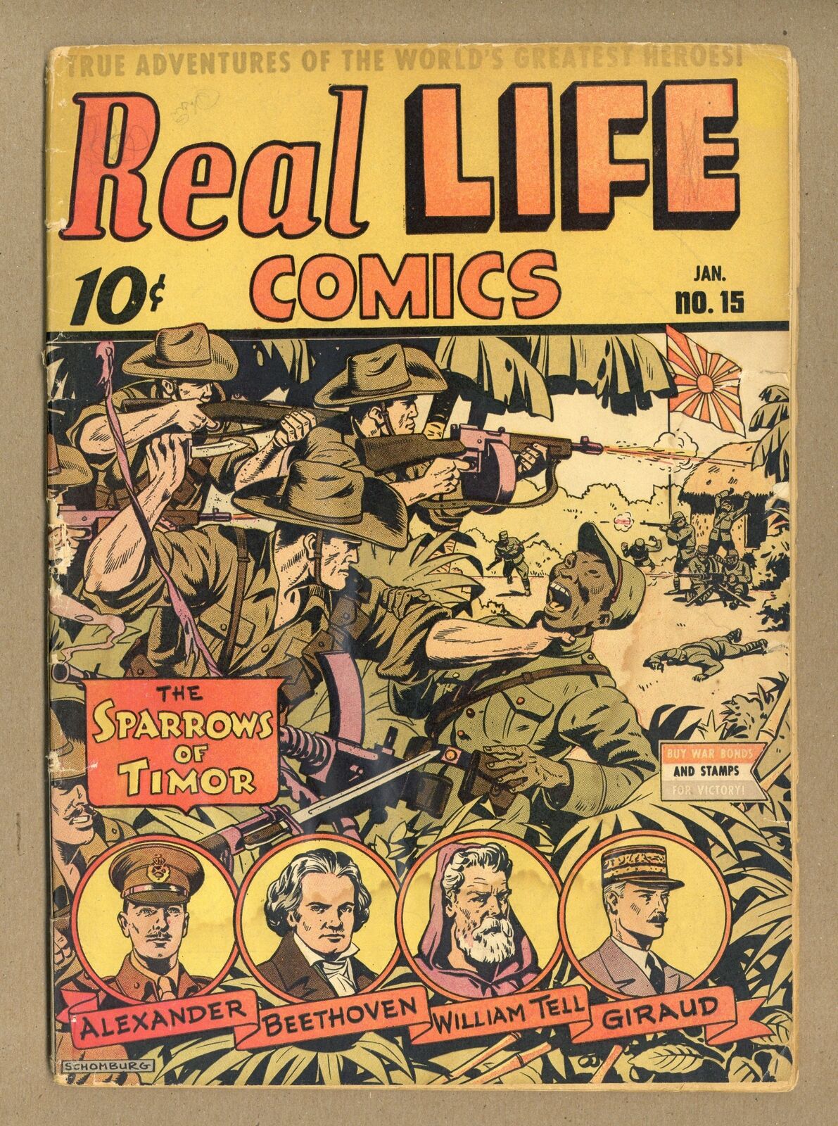 Real Life Comics Picture Magazine #15 FR/GD 1.5 1944