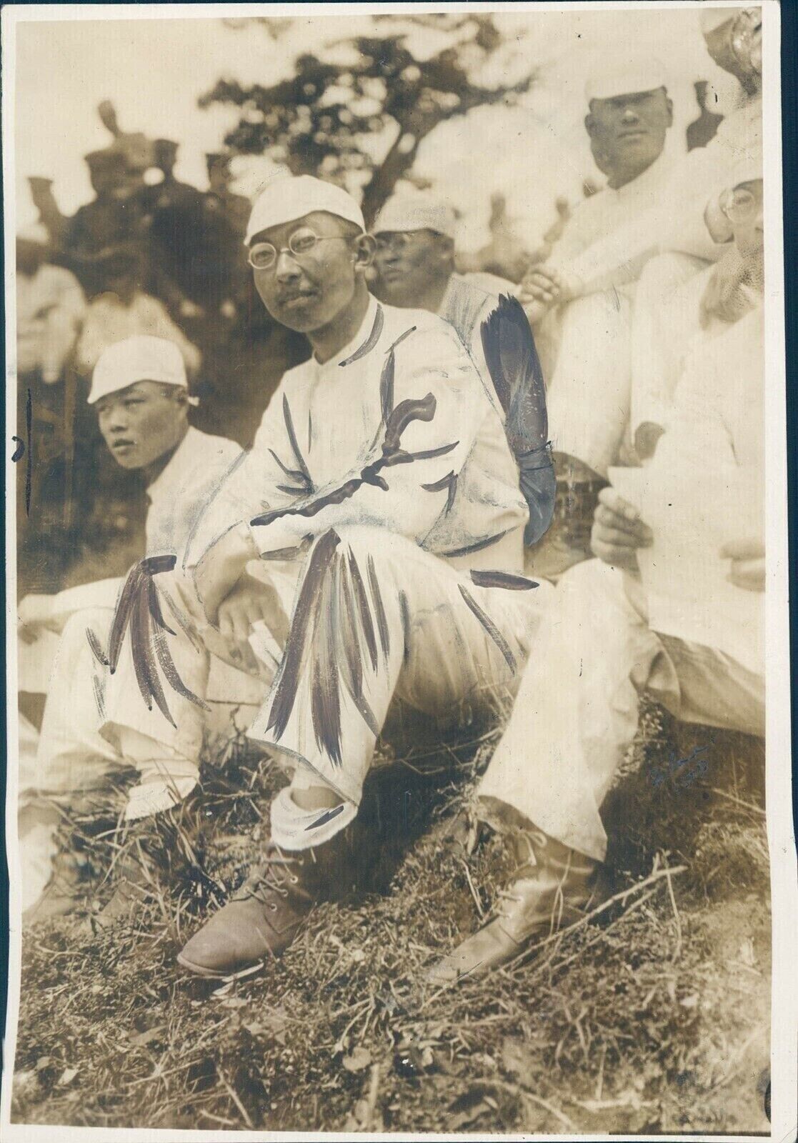 1921 Prince Atsu Emperor Japan Athletic Sports Military Cadet Royalty 5x7 Photo